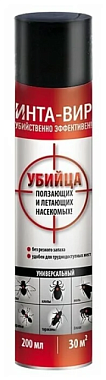 Аэрозоль Инта Вир от бытовых насекомых 600 мл Of000046867