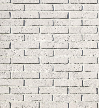 Декоративно-облицовочные изделия White hills Бергамо брик белый плоскост шов 12 мм 1,2 м²  370-00