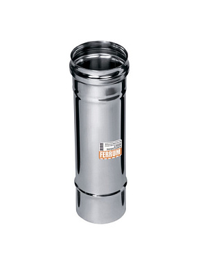 Дымоходная труба Ferrum 430/0,8 мм 0,25 м ф 115