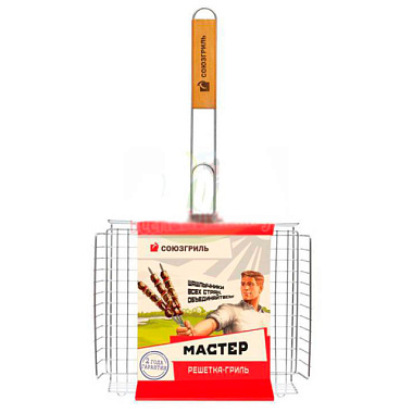 Решетка-гриль Союзгриль универсальная с регулируемой высотой 24*31 см 49936468