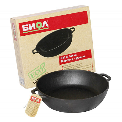 Жаровня Биол чугунная 28 см 03281