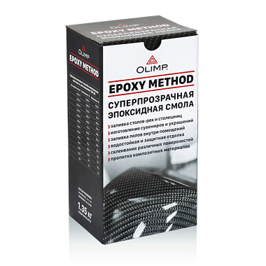 Эпоксидный состав Olimp для декоративной заливки 1,35 кг 29338