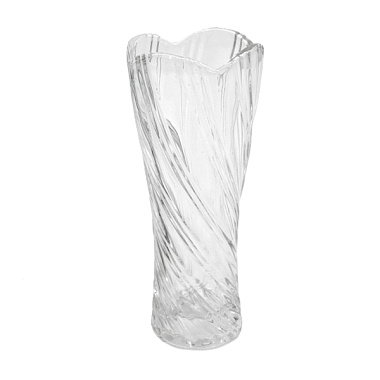 Ваза Flatel для цветов стеклянная h-19 см MC-22040807