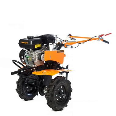 Мотоблок Dekado бензиновый редукт чугун колеса 4.00-8 МТ 407-32