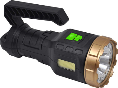 Фонарь Gauss GF209 ручной 10W 250lm Li-ion 1200mAh USB 9 режимов до 200 м 938120