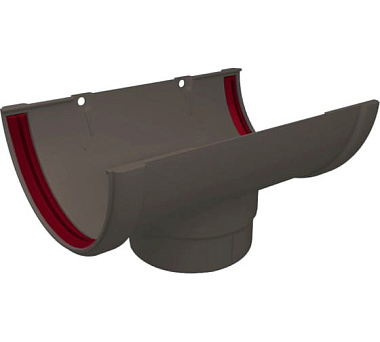 Воронка Grand Line ПВХ GL 120/87 RAL 7024 Графит 