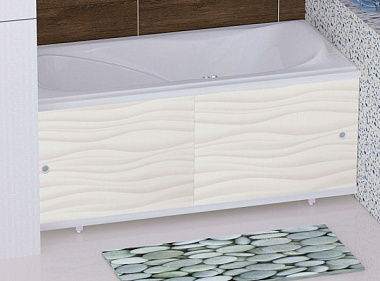 Экран под ванну Метакам Кварт песочный пластик 1,7 м 417445