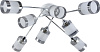 Люстра Schaffner Bolso 23900-8 WH+CR 8*E27/60W 86*86*27 см