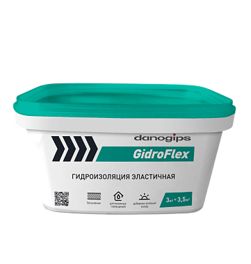 Гидроизоляция Danogips GidroFlex эластичная 3 кг***