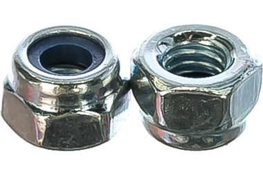 Гайка Tech-Krep оцинкованная самоконтрящаяся DIN985 М4 пакет 20 шт 103029