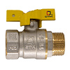Кран шаровой СТМ ГАЗ газовый бабочка 1/2" г/ш CGFMB012