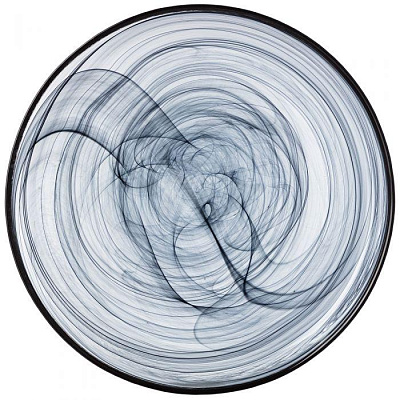 Тарелка Bronco десертная Alabaster Black 21 см 332-049