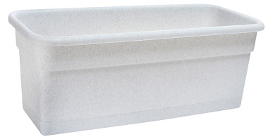 Ящик балконный Darel Plastic мрамор 80 см ЯБ501801