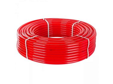 Труба из полиэтилена Политэк красная PЕ-RТ ф16*2,0*200 м 90302016020