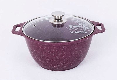 Кастрюля Kukmara Trendy style со стеклянной крышкой 3 л к31tsm