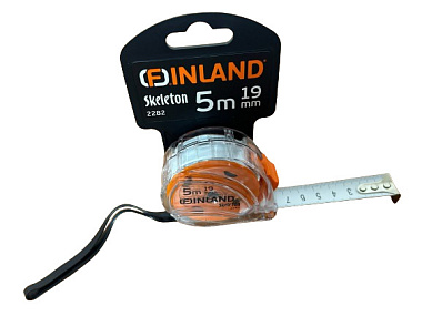 Рулетка Finland Skeleton 5 м*19 мм 2282