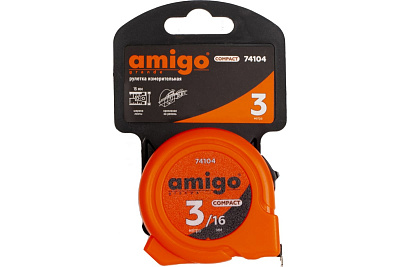 Рулетка Amigo 5m*25mm 74105
