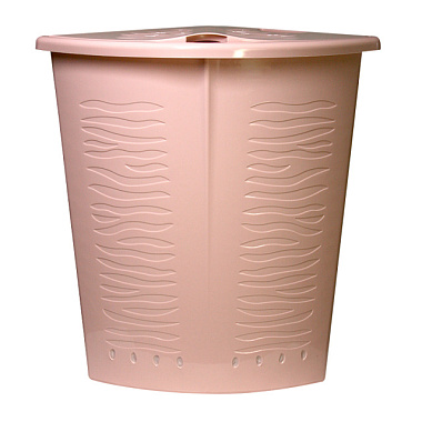 Корзина для белья Пи энд Си Aqua угловая йогуртовый 40 л BQ1700ЙО ***