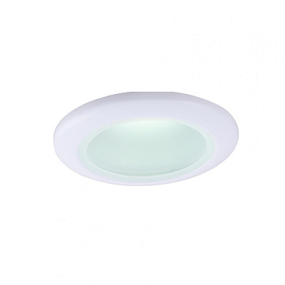 Светильник потолочный MaxLight Cast 82 White для ванных комнат круглый IP44 не поворотный MR16 белый