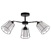 Люстра Imex подвесная 3*60Вт E27 MD.24380-3-S BK+CH