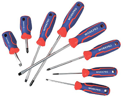 Набор отверток Workpro 8 шт WP200505