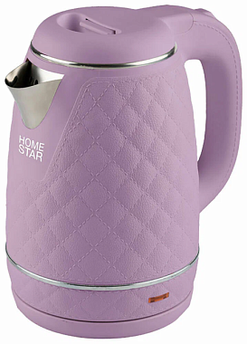 Чайник Homestar HS-1007 электрический 1,7 л лиловый 250787