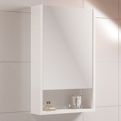 Шкаф Runo Микра 40 зеркальный навесной