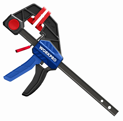 Струбцина Workpro быстрозажимная/распорная 150 мм до 70 кг WP232035