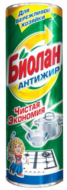 Специальное чистящее средство Биолан Антижир 400 гр 