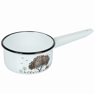 Ковш Appetite эмалированный Apple Tree 1 л 1с22с**