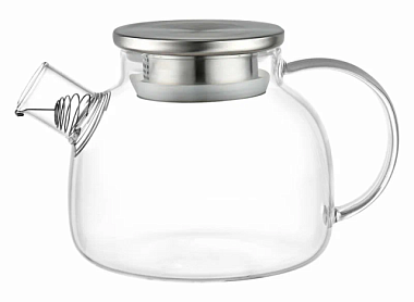 Чайник заварочный Regent Inox Franco с фильтр-ситечком и крышкой 0,8 л 93-FR-TEA-12-800