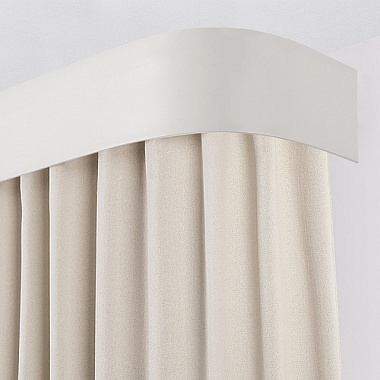 Карниз Legrand Матэ 2-х рядный светло-серый 2,4 м 