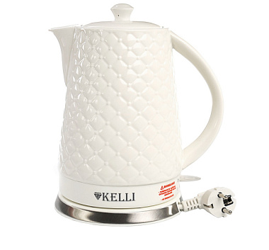 Чайник Kelli KL-1340 электрический 1,8 л керамика 248821