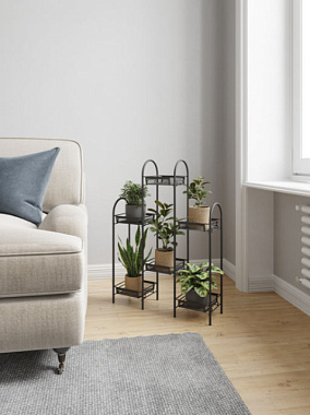 Подставка для цветов ЗМИ Лира 36 графит ПДЦЛИ36ГР