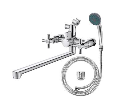 Смеситель Voda Dive для ванны длинный излив аксессуары DV31***