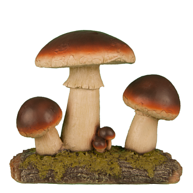 Садовые фигуры Маслята на пеньке 12499