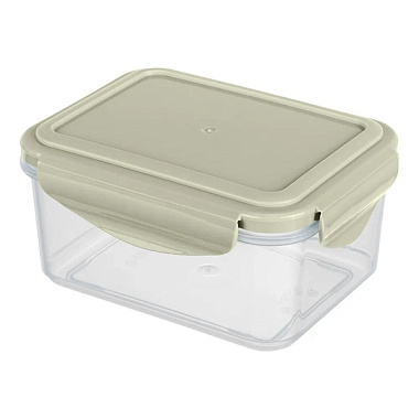 Контейнер Бытпласт Smart Lock для холодильника и СВЧ прямоуг светло-серый 0,5 л 431129030