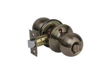 Ручка-защелка Pallini с фиксатором старая бронза P607 AB-BK***