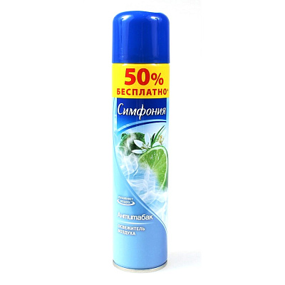 Освежитель воздуха Симфония Антитабак 300 см³