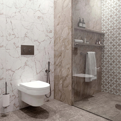 Плитка настенная Axima Сардиния белый 25*50 см