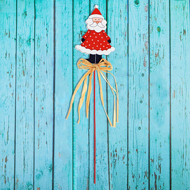 Декор на палочке Лесная мастерская Дед Мороз 1392733