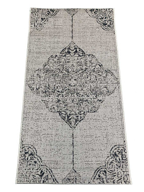 Ковер Side Прямоугольник 1*2 м SILVER/SMOKE B2642