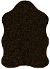 Ковер Paffy шкура Овал 2*3 м S331A BROWN