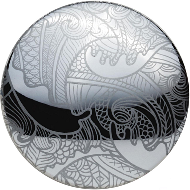 Клипса магнитная Гобелен D45 Хром/Сатин 1Ч