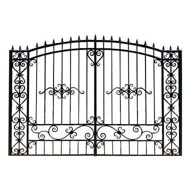 Ворота Вектор окрашенные 3,3*2,2 м