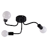 Люстра Schaffner Neve 4205-3 BK 3*E27/60W 48*48*13 см