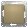 Выключатель Schneider Electric Glossa одноклавишный сх. 1 титан в рамку GSL000411