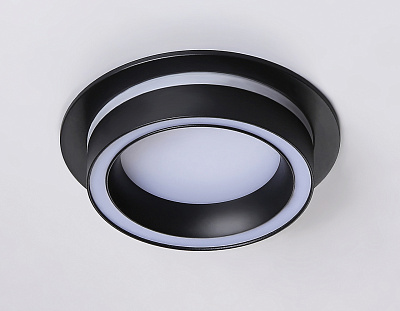 Светильник точечный Ambrella Techno Spot TN5241 BK черный GX53 D110*42 мм