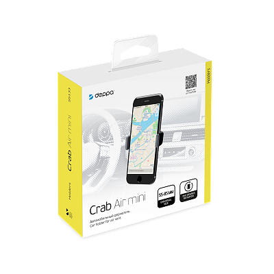 Держатель на дефлектор Deppa Crab Air mini 55133