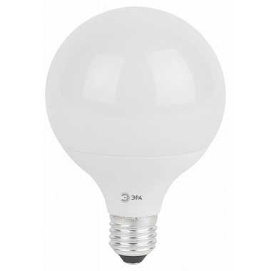 Лампа светодиодная Эра STD LED G95-15W-4000K-E27 E27/Е27 15Вт шар нейтральный белый свет